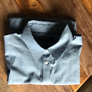 Riley Tailored-Fit Solid Pale Blue Shirt